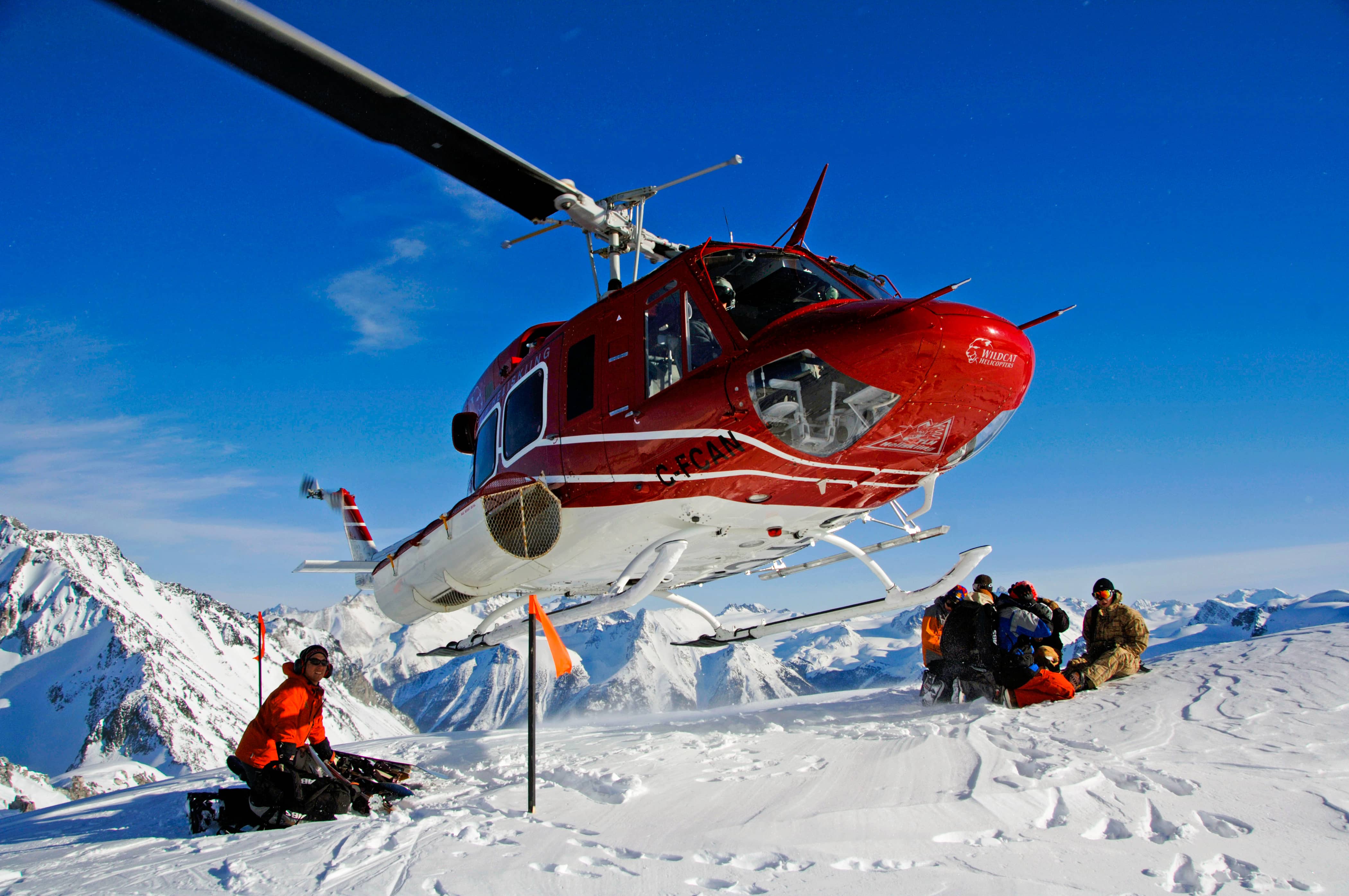 Heliskiing