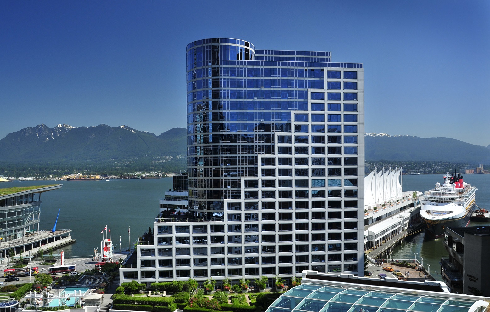 Vancouver - Fairmont Waterfront - außen 4