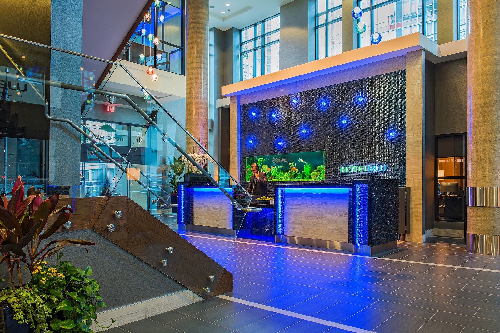 Vancouver - Hotel Blu - Lobby 2