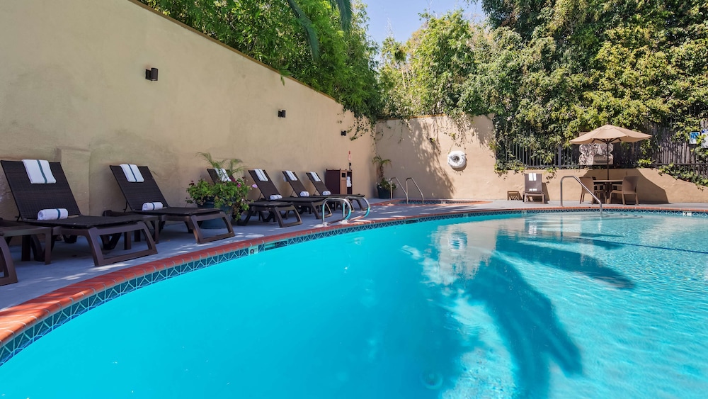 Los Angeles - Best Western Hollywood Plaza inn Hotel pool
