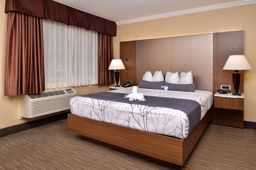 Los Angeles - Best Western Hollywood Plaza inn Hotel zimmer