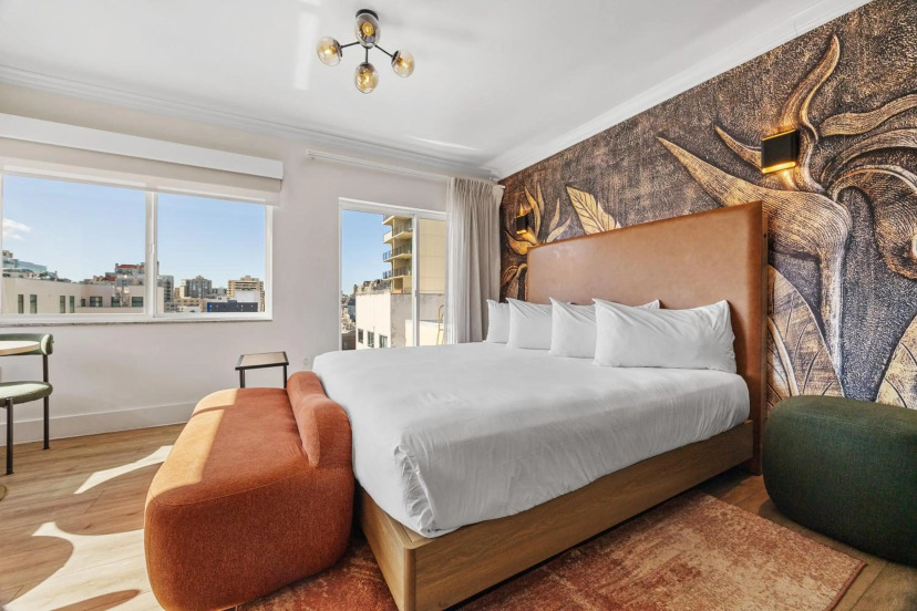 San Francisco - Nob Hill Hotel Zimmer 1