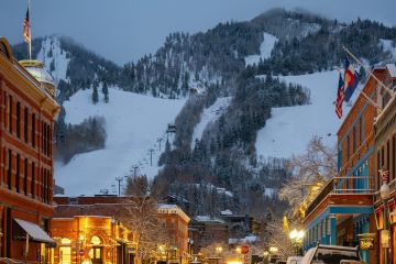 Aspen - Winter Stadt